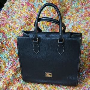 Dooney & Bourke Leather Flap Shoulder Bag